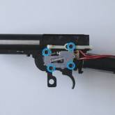 V7 gearbox m14 sten disassembly dismantling démontage tech aeg version 7 airsoft oioi oioiairsoft (7)